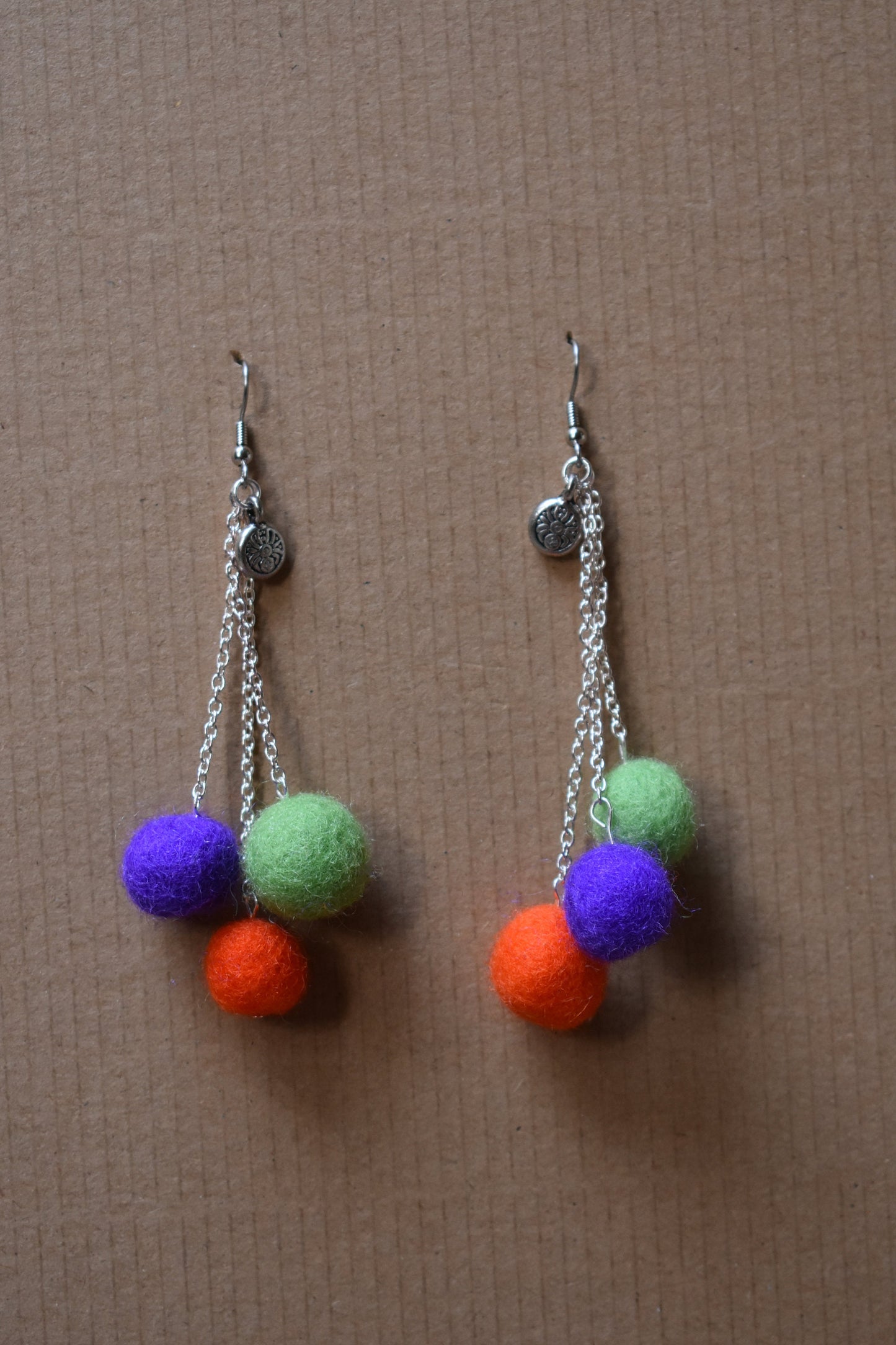 Halloween Felt Drop Earrings