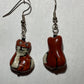 Ceramic Fox Earrings