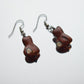 Ceramic Fox Earrings