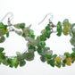 Crystal Candy Hoop Earrings