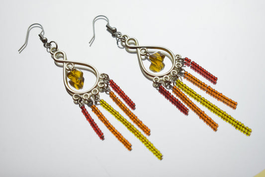 Sunset Chandelier Earrings