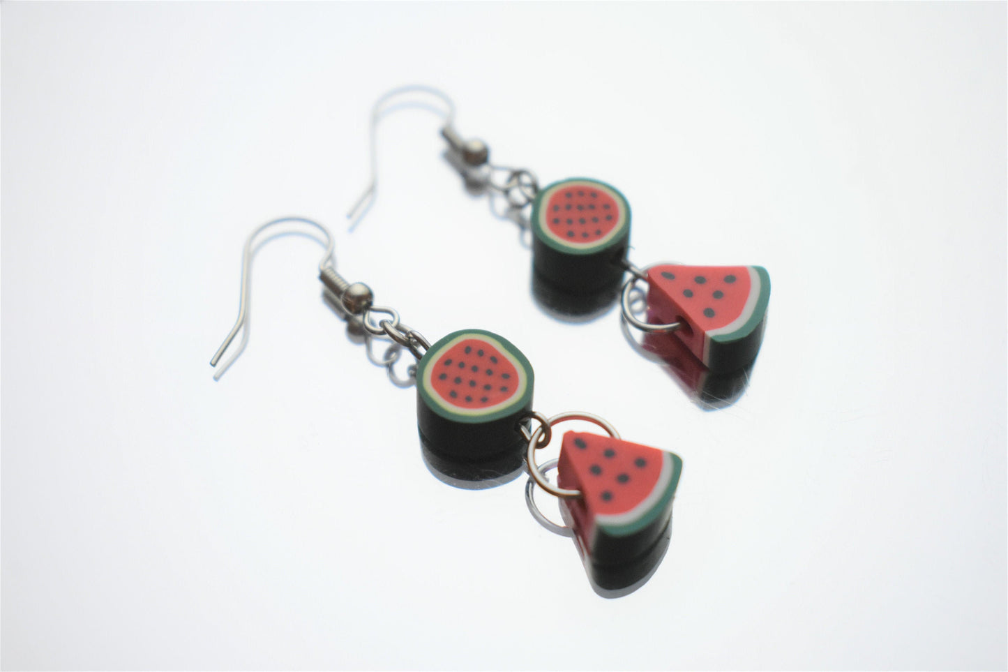 Watermelon Slice Earrings