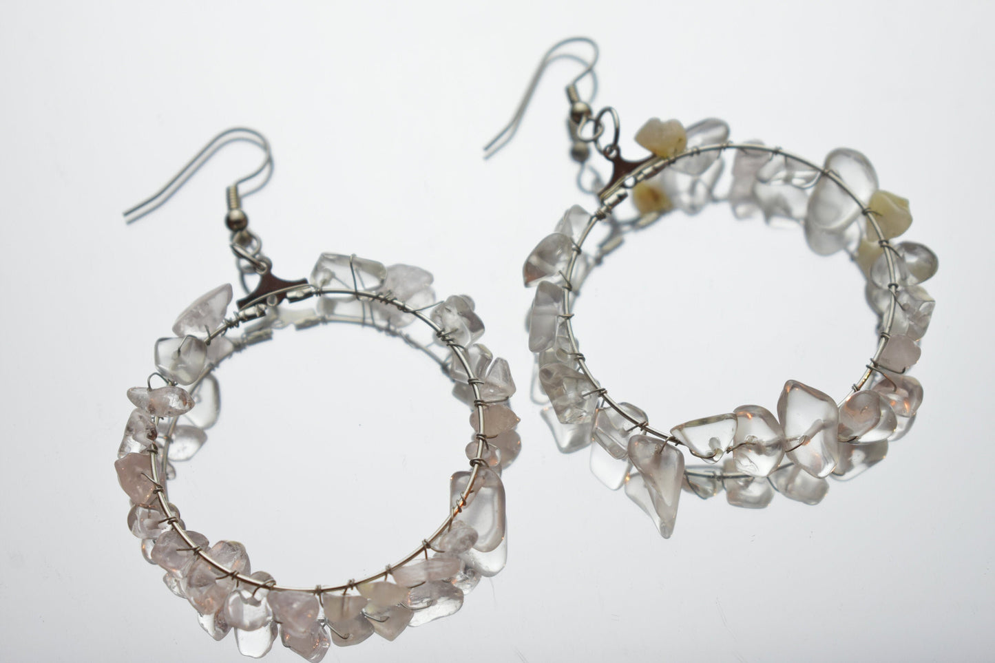 Crystal Candy Hoop Earrings