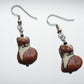 Ceramic Fox Earrings