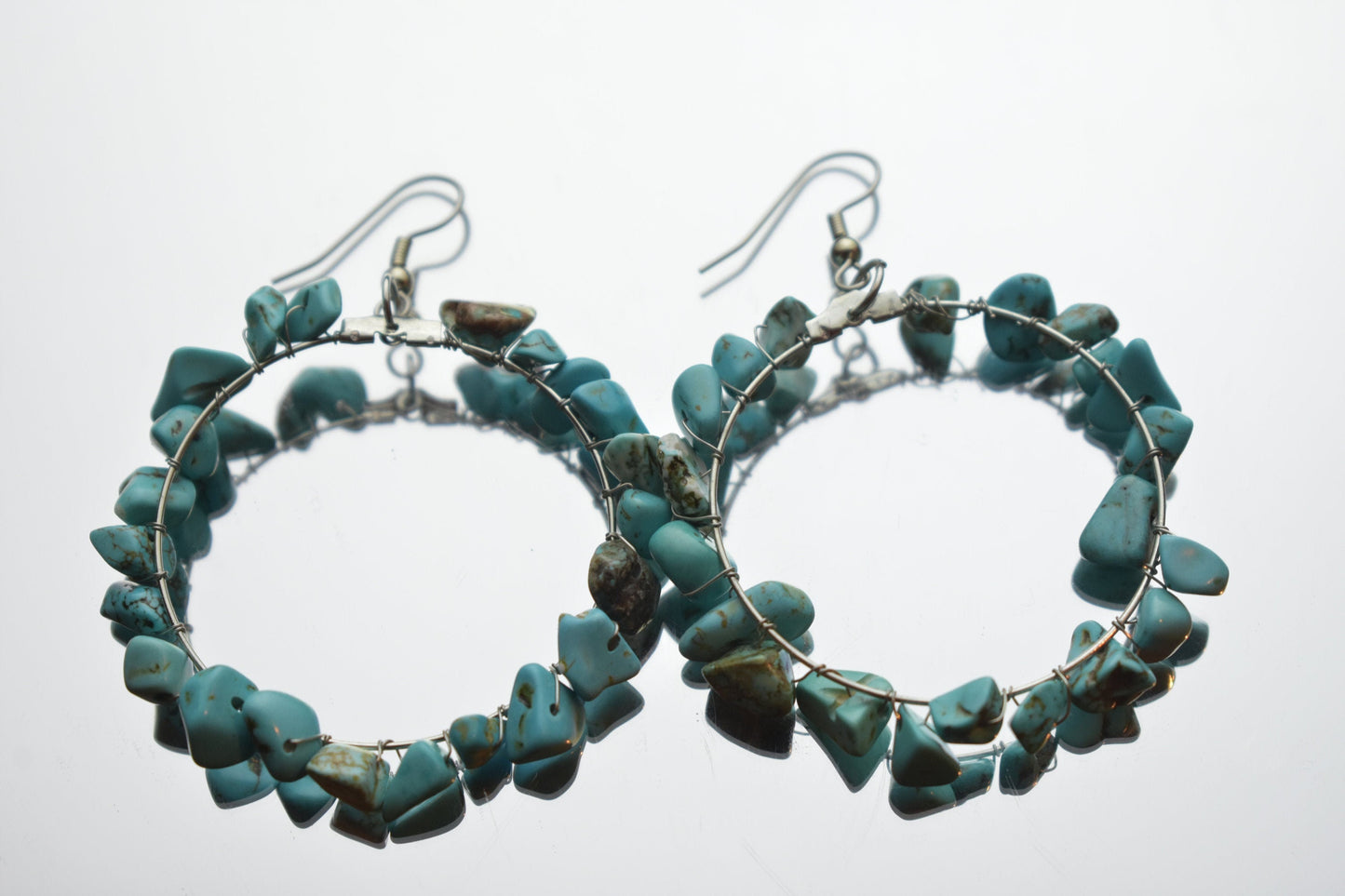 Crystal Candy Hoop Earrings