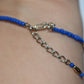 Silver and Blue Bracelet