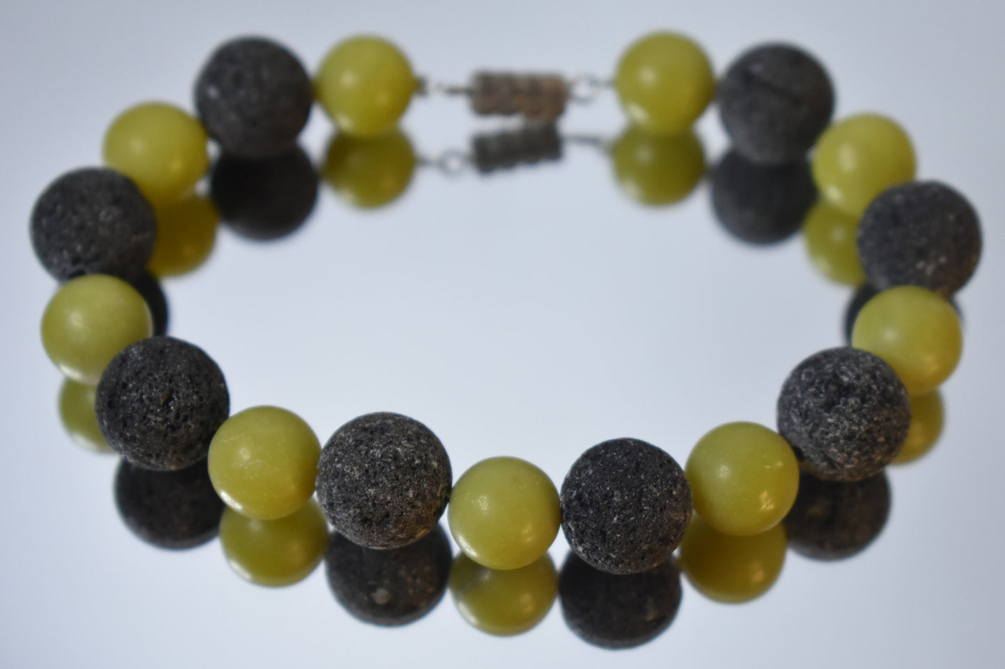 Grass and Lava Bracelet