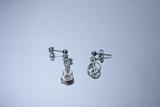 Peace and Music Earrings