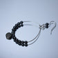 Hematite Spider Hoops