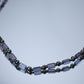 Purple Gunmetal Necklace