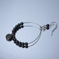 Hematite Spider Hoops