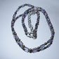 Purple Gunmetal Necklace