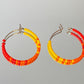 Asymmetrical Fire Hoops