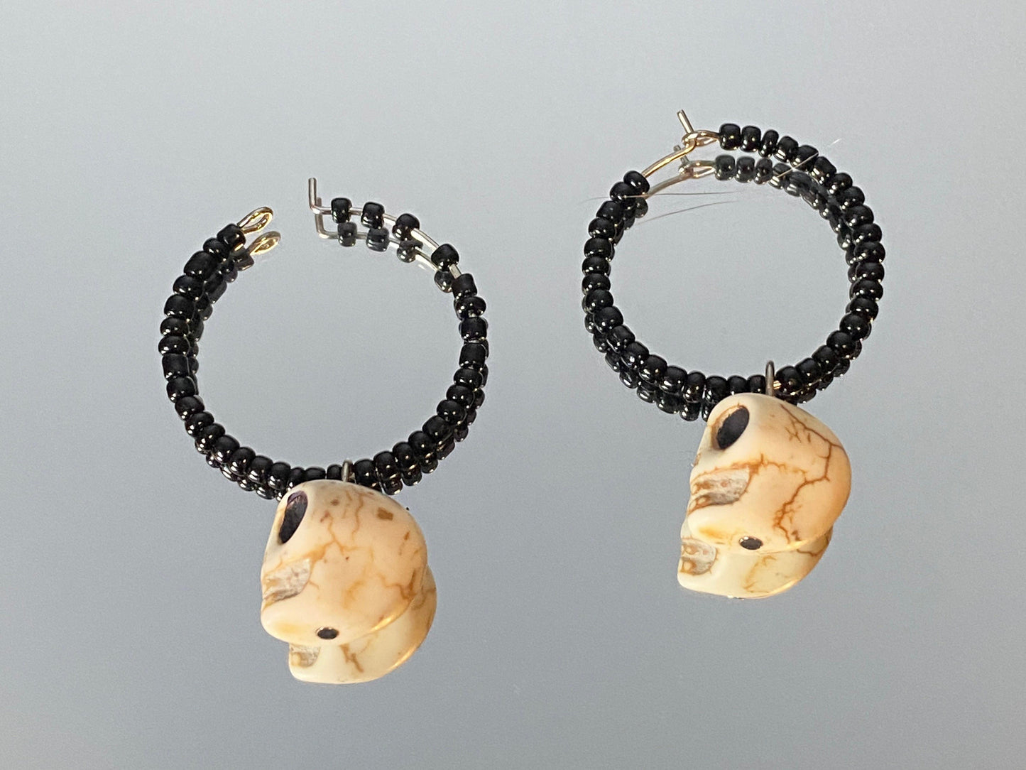 Dark Skull Hoops