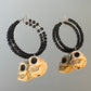 Dark Skull Hoops