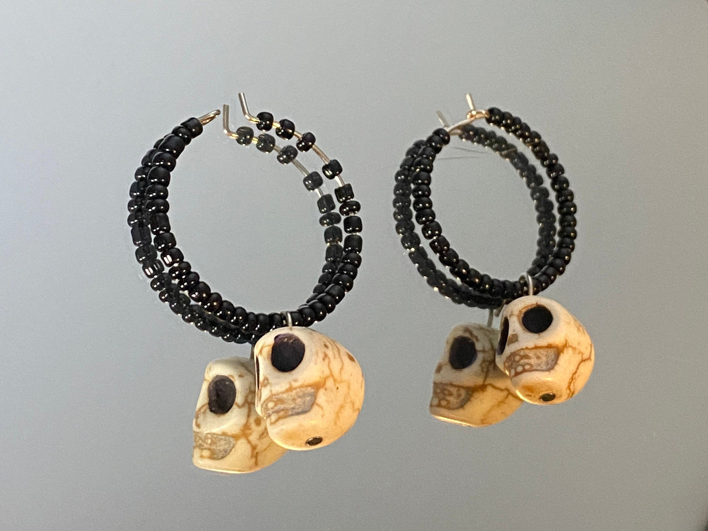 Dark Skull Hoops