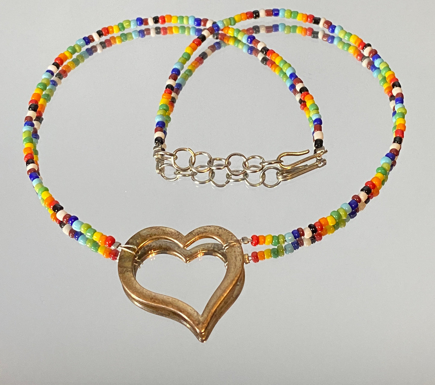 Rainbow Love Choker