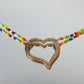 Rainbow Love Choker