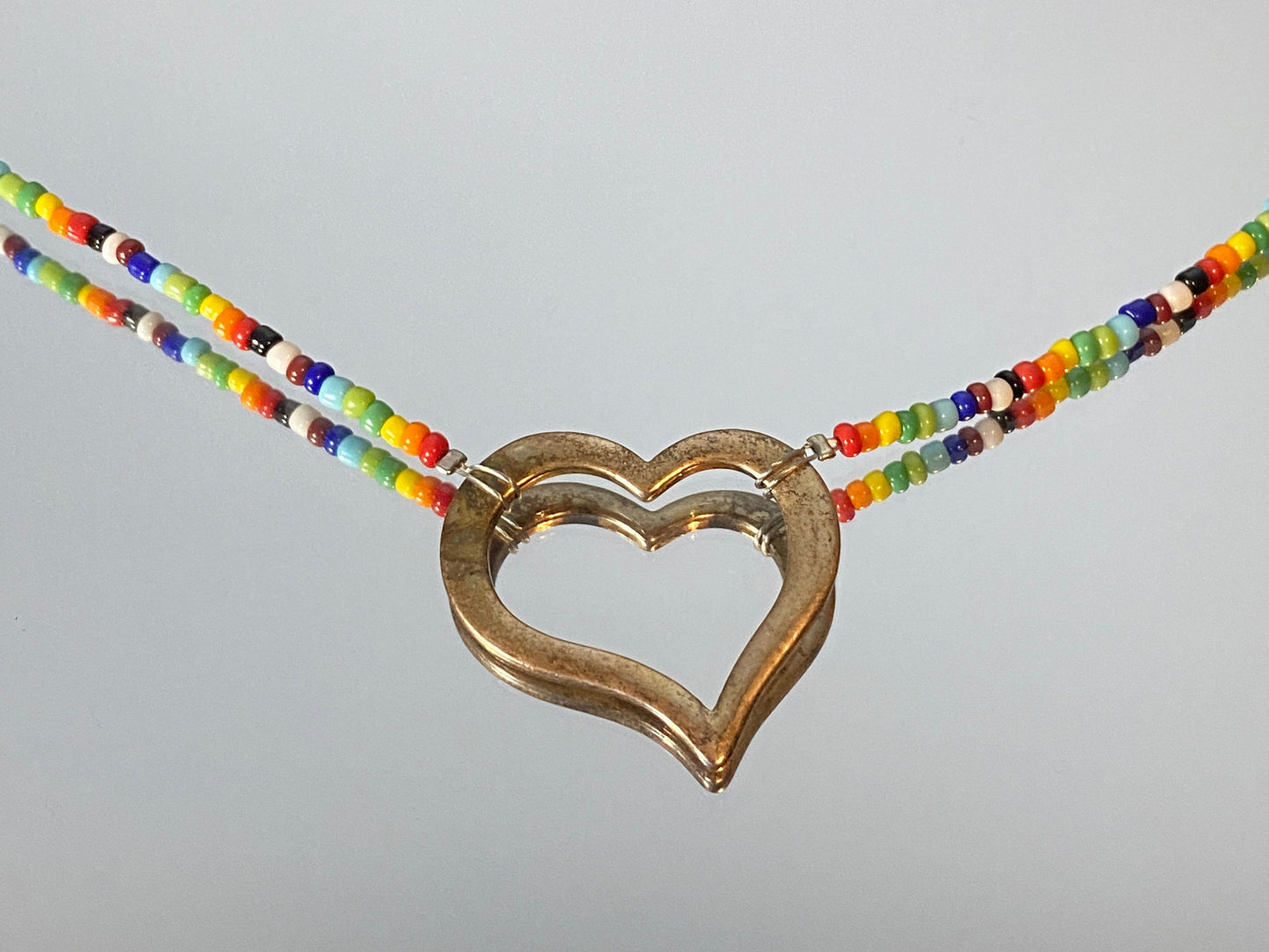 Rainbow Love Choker