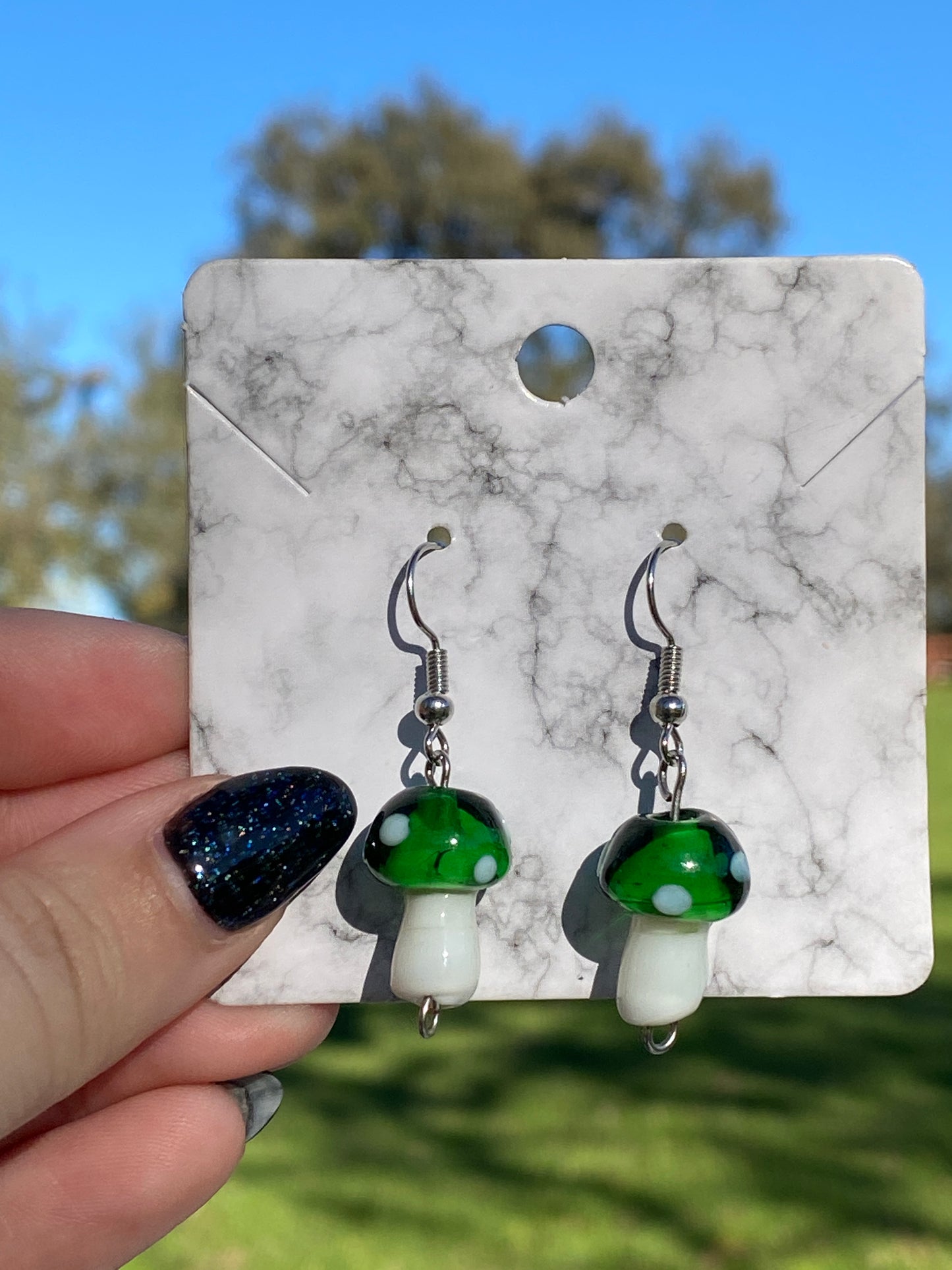 Mushroom Earrings