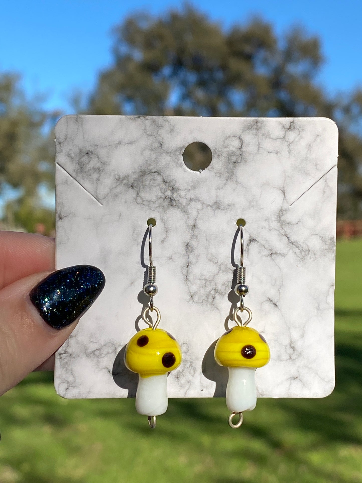 Mushroom Earrings