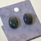 Oval Labradorite Earrings