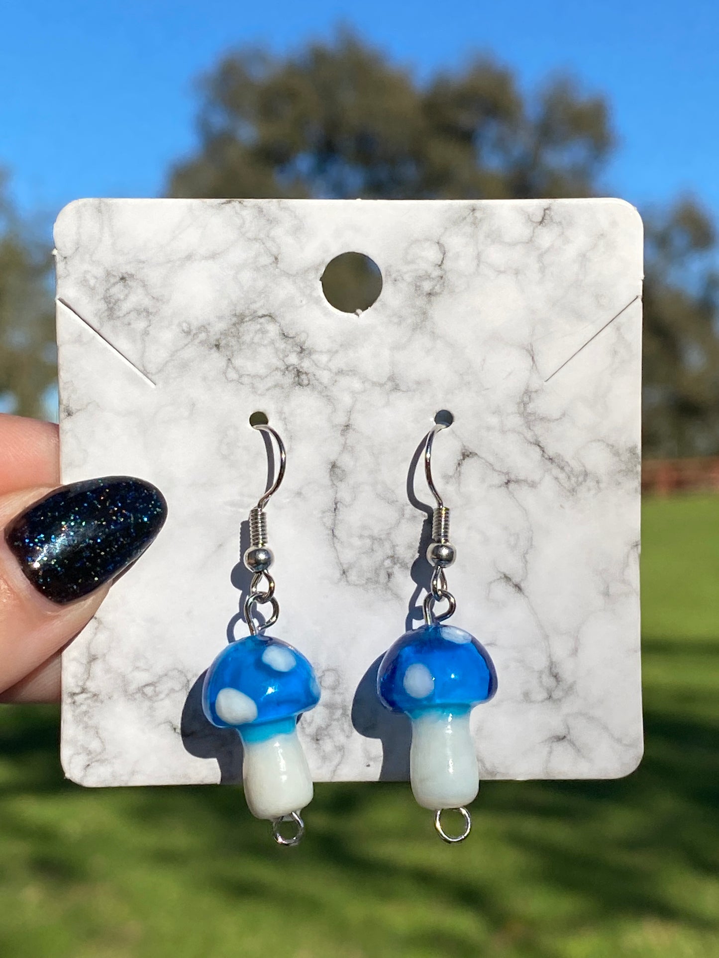 Mushroom Earrings