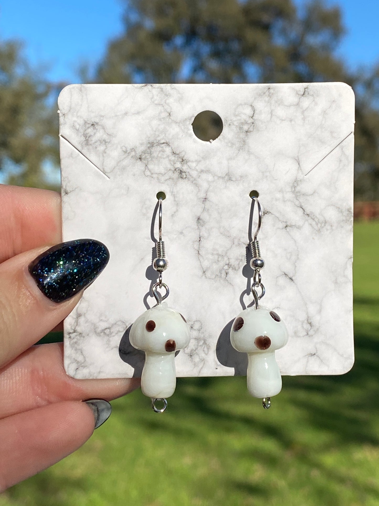 Mushroom Earrings