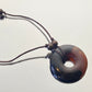 Agate Disk Necklaces