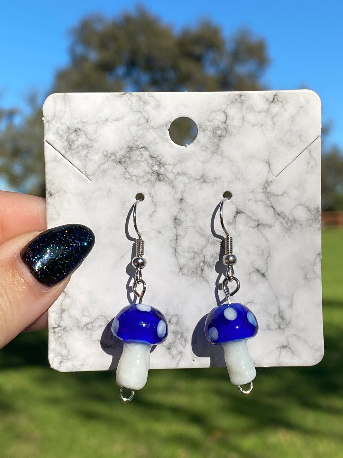 Mushroom Earrings